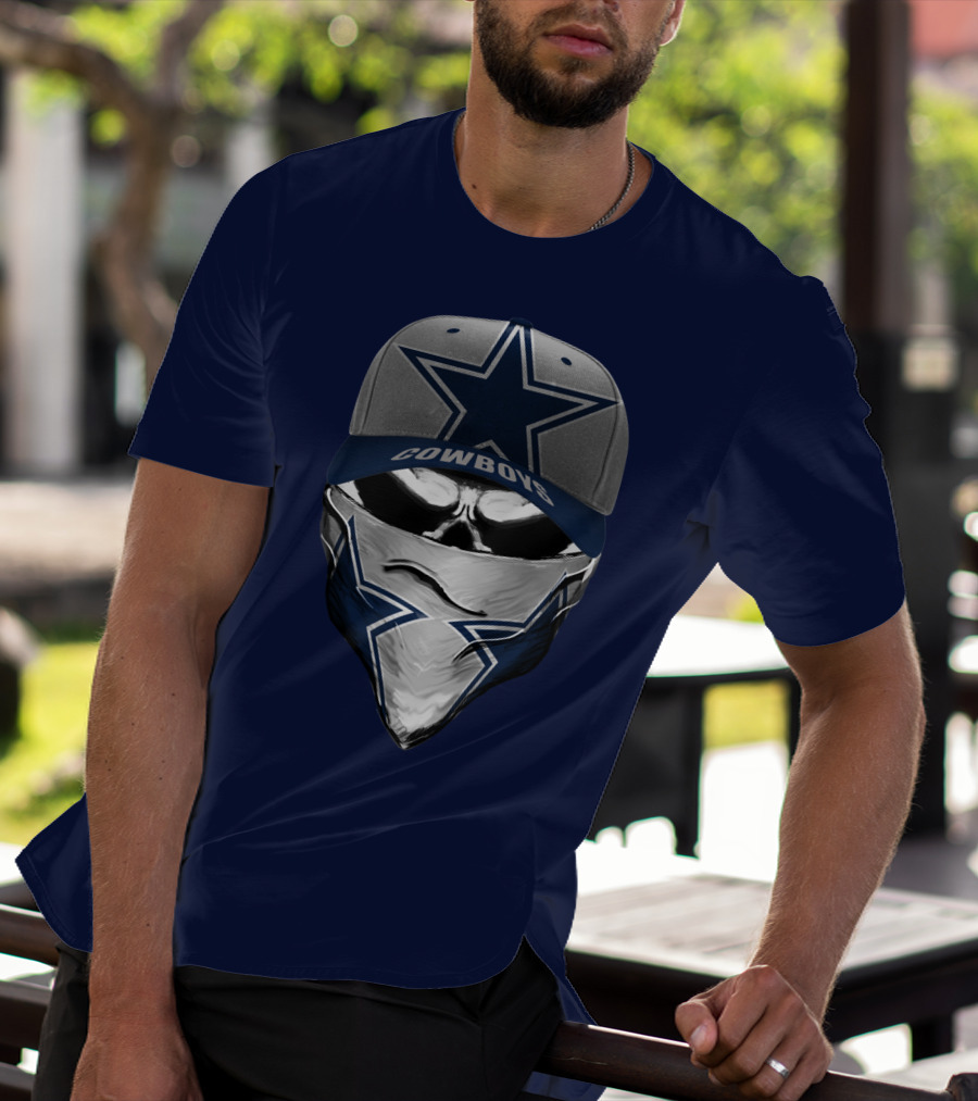 Dallas Cowboys Cowboys Star Hat And Bandana T-Shirt