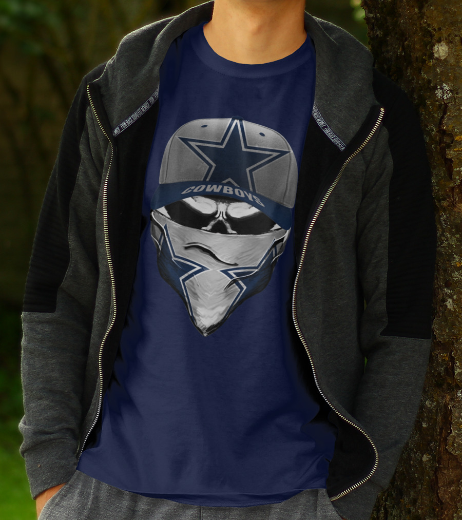 Dallas Cowboys Cowboys Star Hat And Bandana T-Shirt