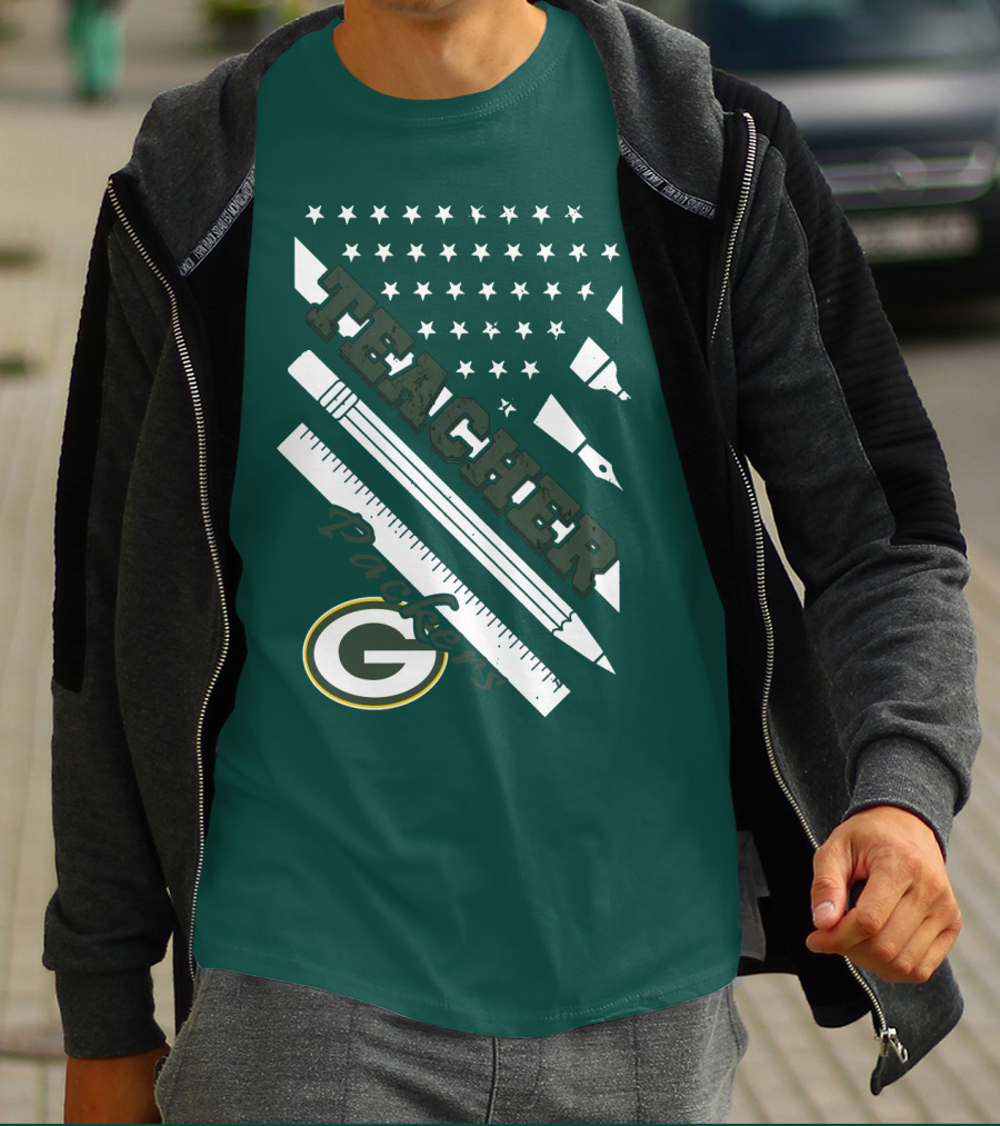 Teacher Green Bay Packers T-Shirt