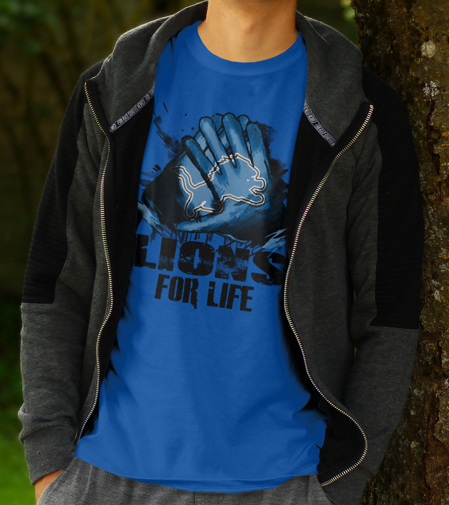Detroit Lions For Life T-Shirt