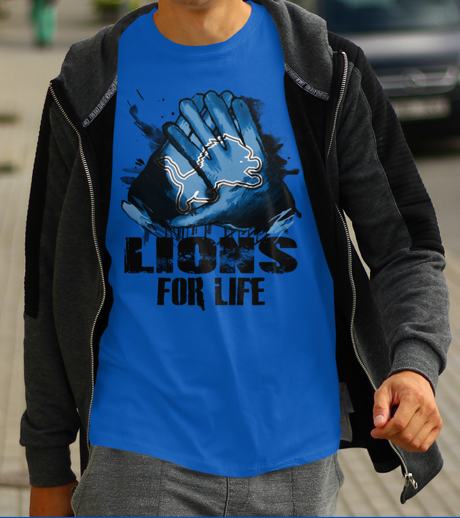 Detroit Lions For Life T-Shirt