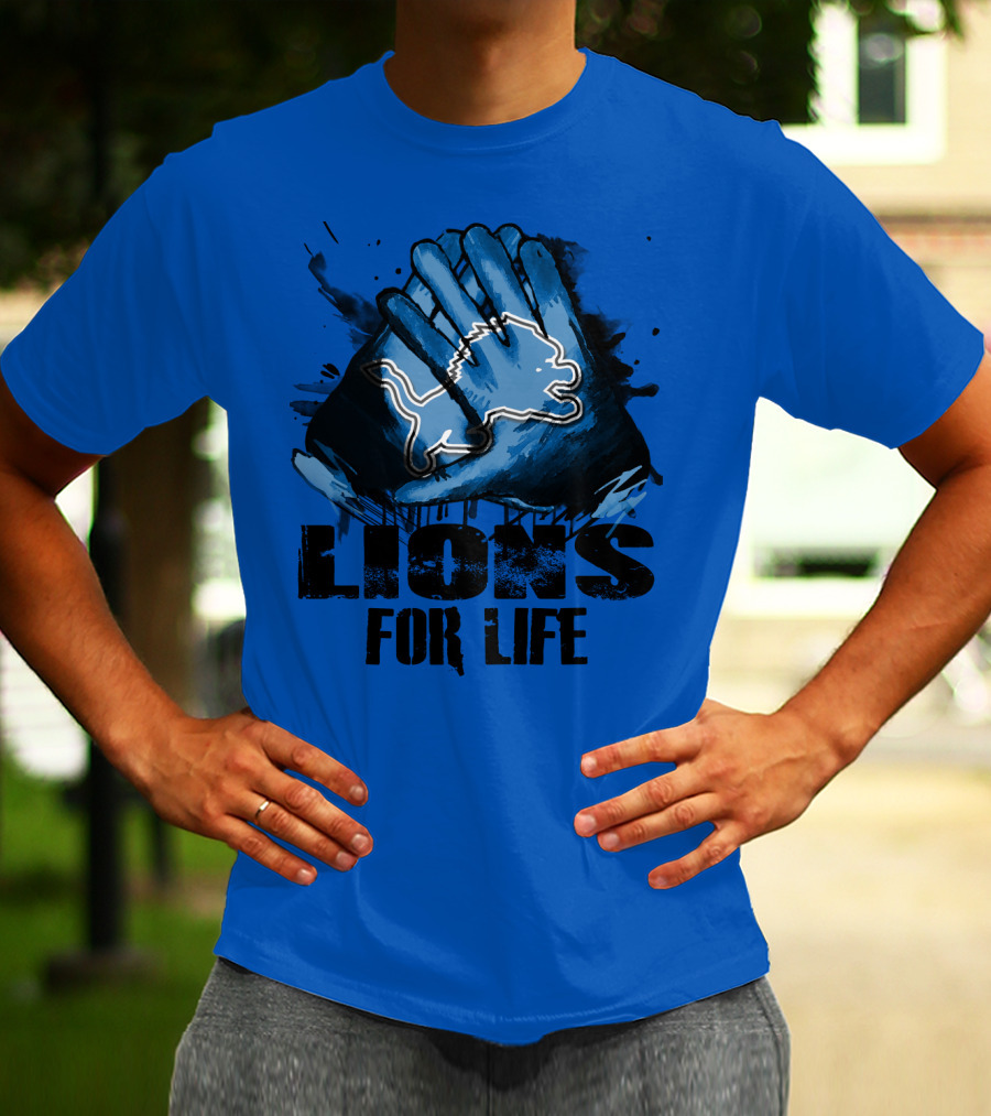 Detroit Lions For Life T-Shirt