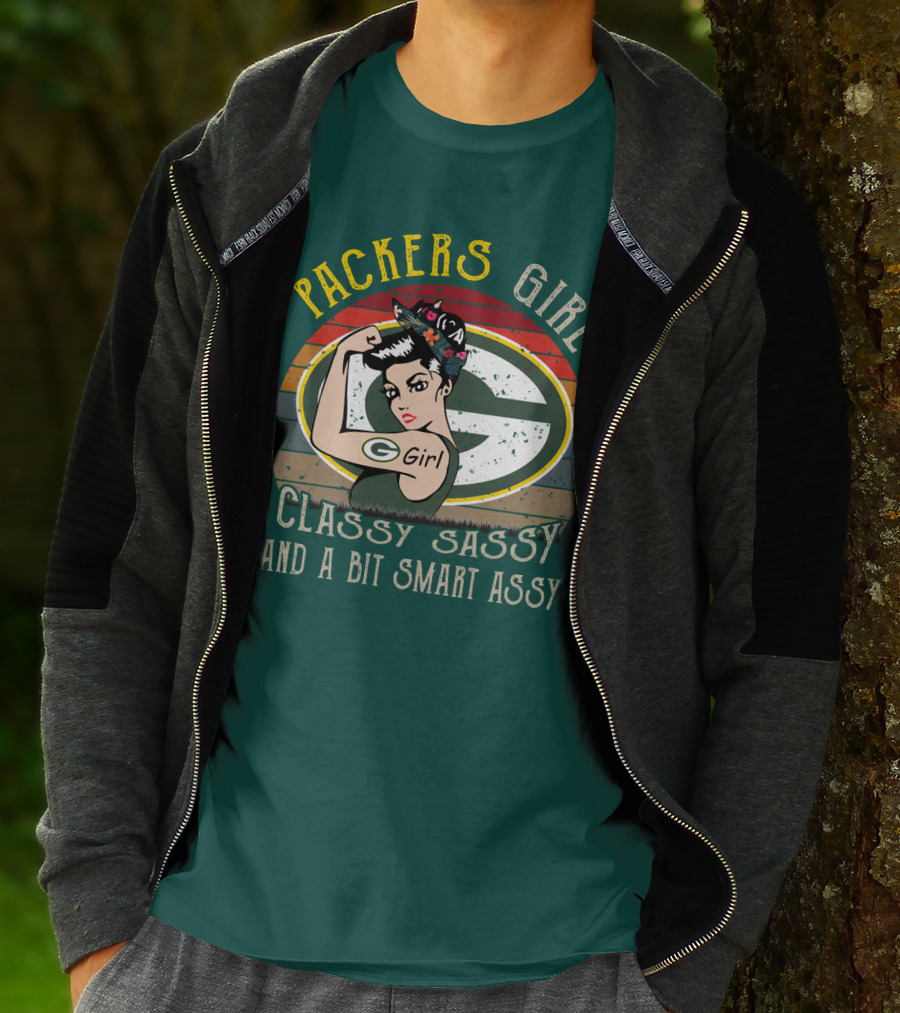 Packers Girl Classy Sassy And A Bit Smart Assy T-Shirt