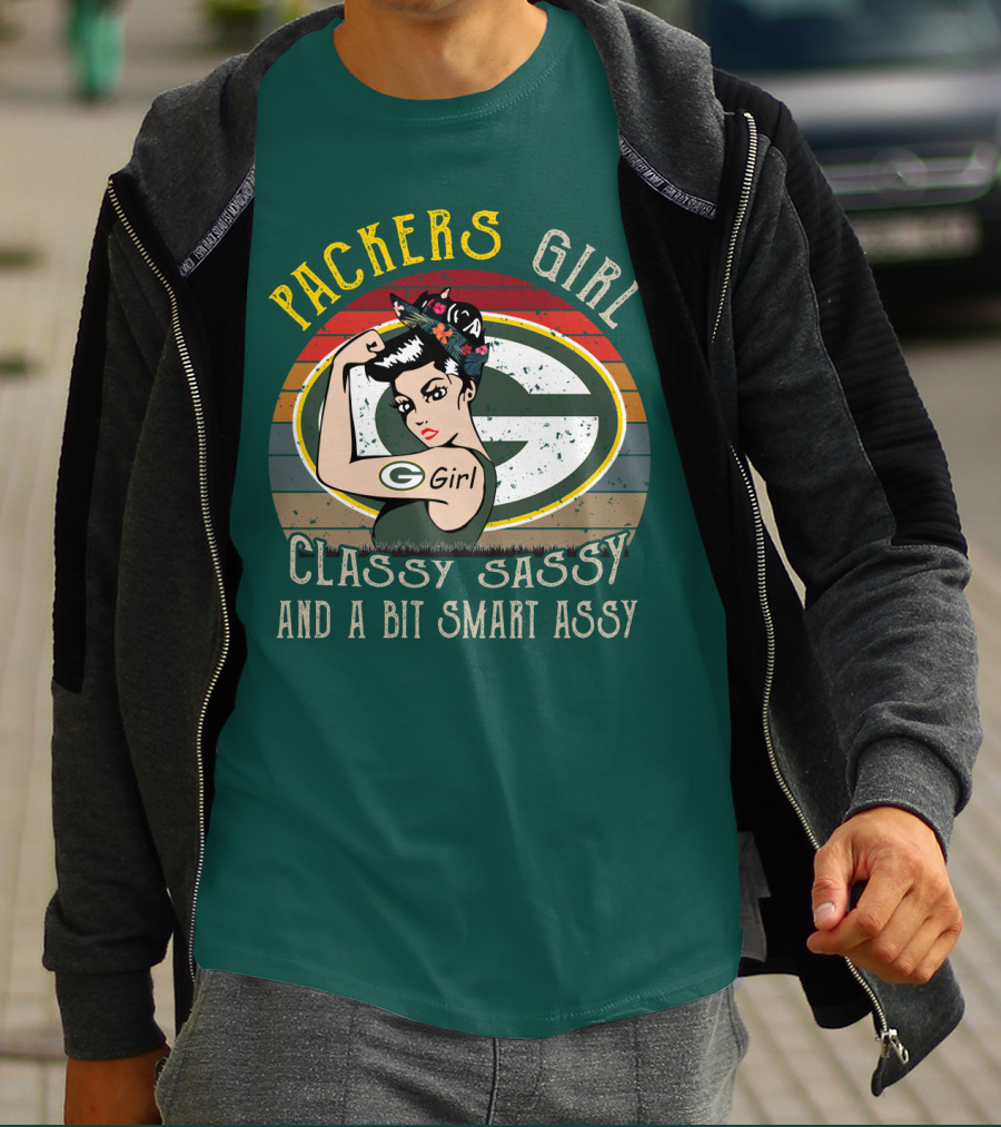 Packers Girl Classy Sassy And A Bit Smart Assy T-Shirt