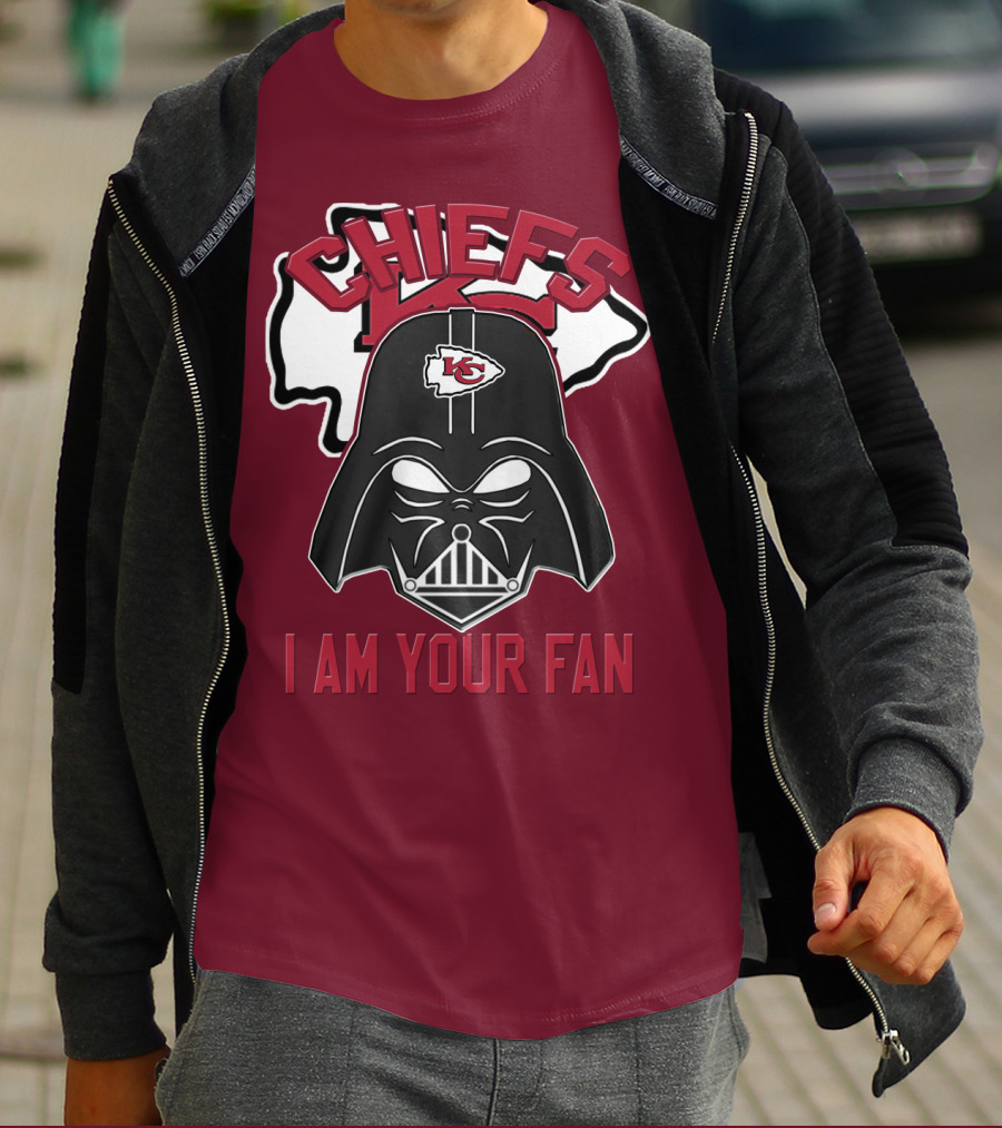 Chiefs Kansas City Kc I Am Your Fan Darth Vader T-Shirt
