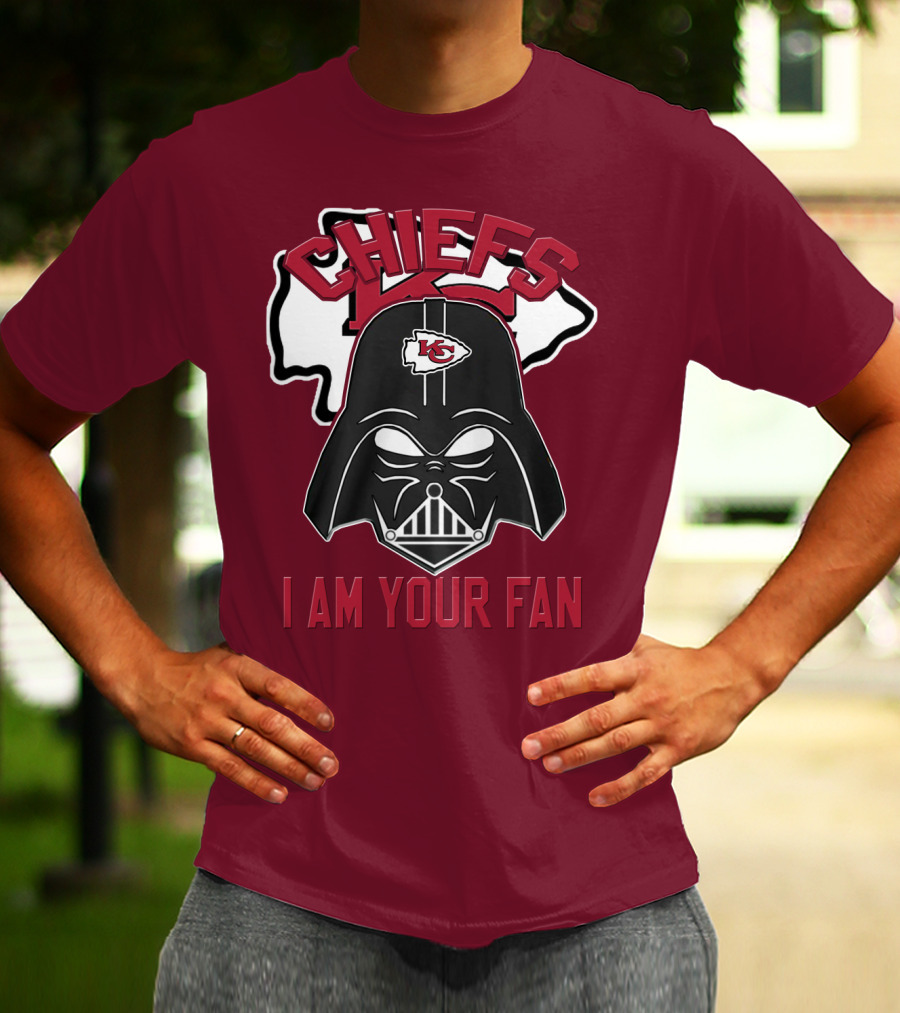 Chiefs Kansas City Kc I Am Your Fan Darth Vader T-Shirt
