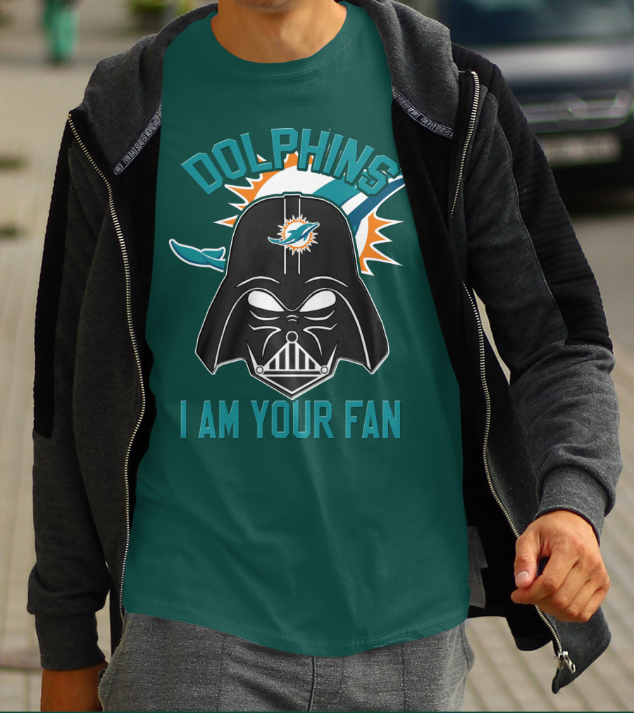 Dolphins I Am Your Fan Miami Dolphins T-Shirt