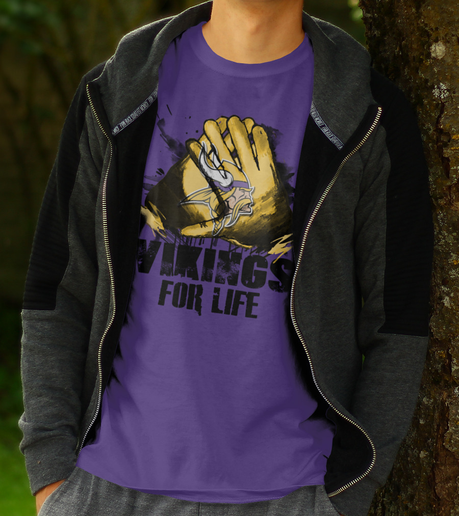 Vikings For Life Minnesota Vikings T-Shirt