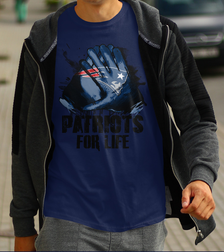 New England Patriots For Life T-Shirt