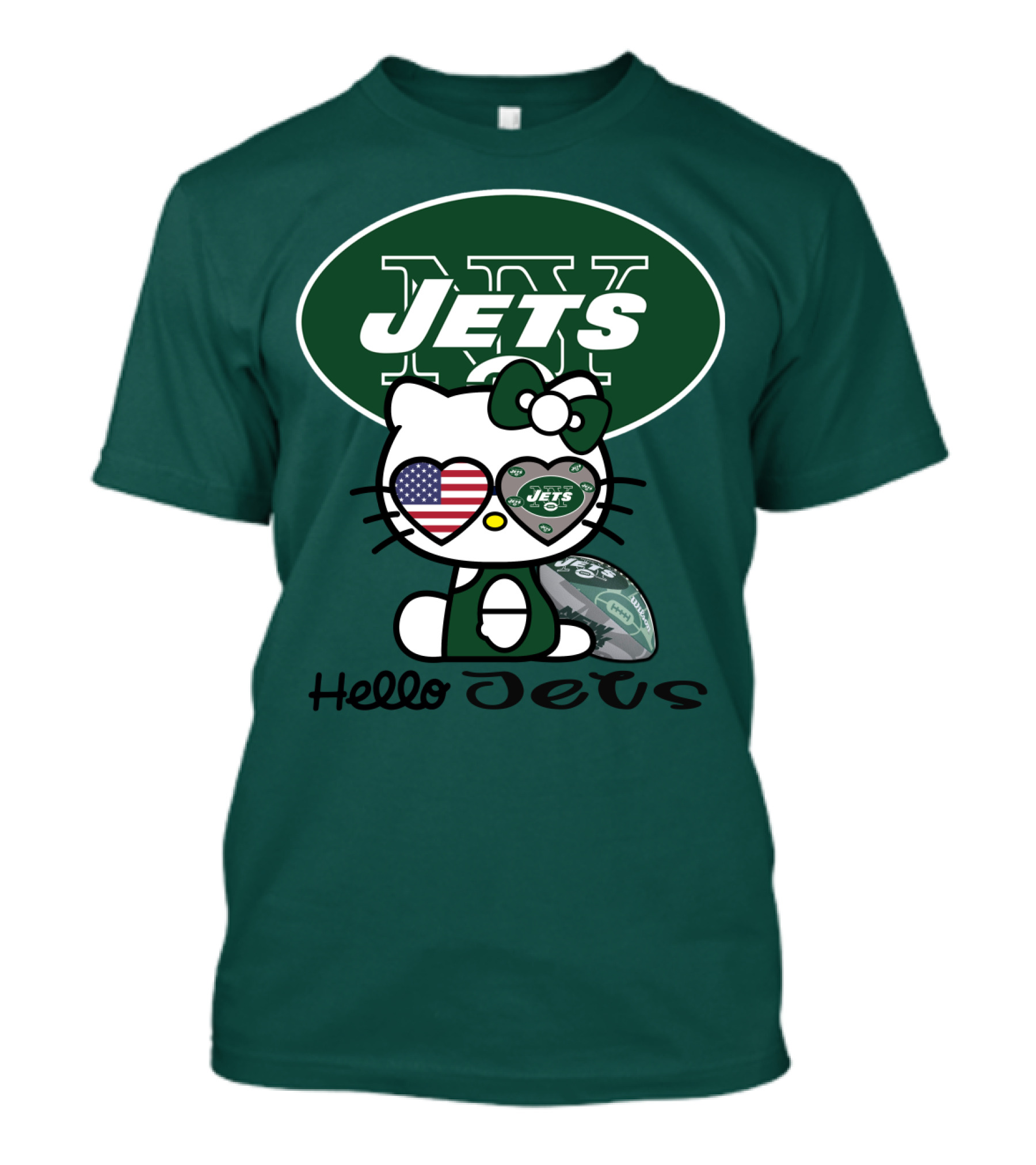 Hello Jets New York Jets T-Shirt