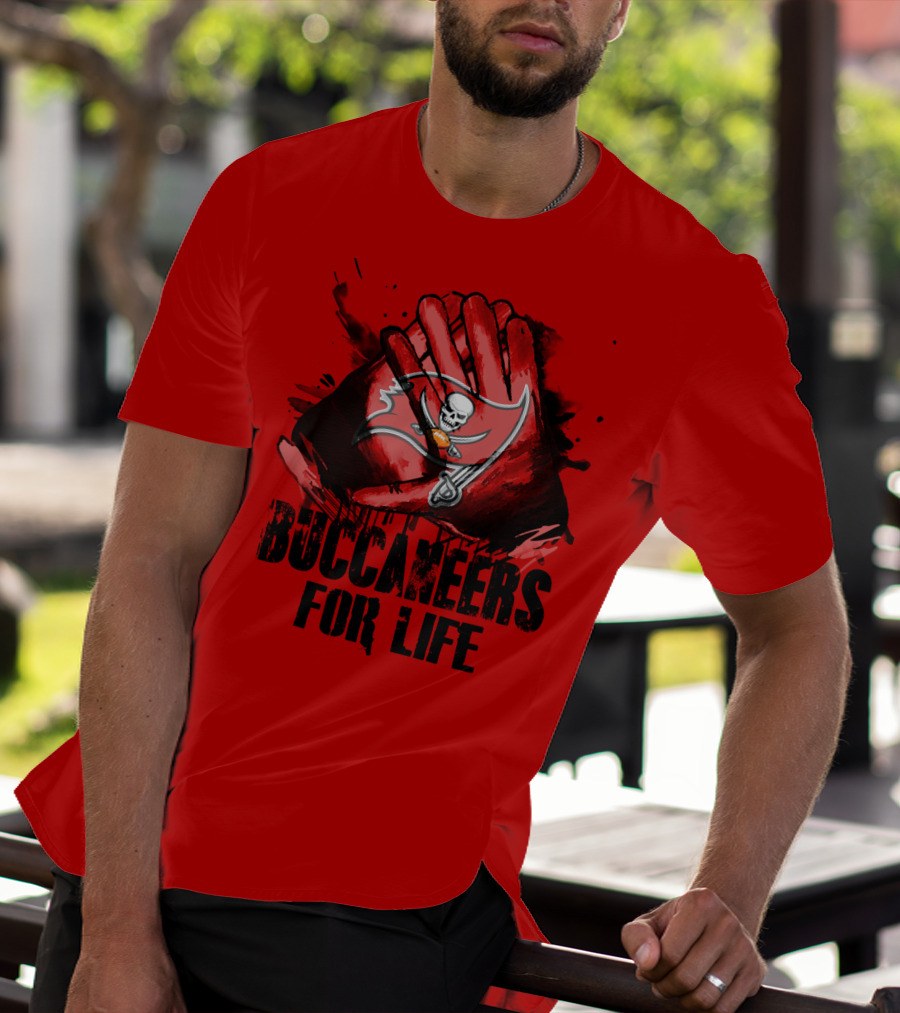 Buccaneers For Life Tampa Bay Buccaneers T-Shirt