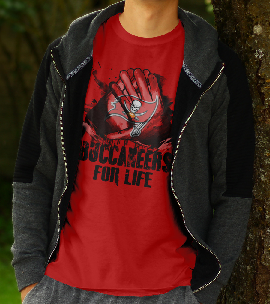 Buccaneers For Life Tampa Bay Buccaneers T-Shirt