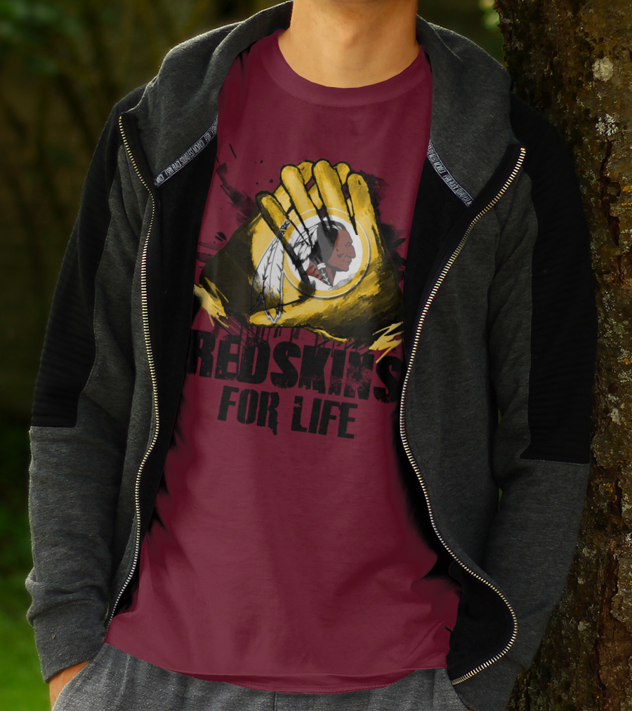 Redskins For Life T-Shirt