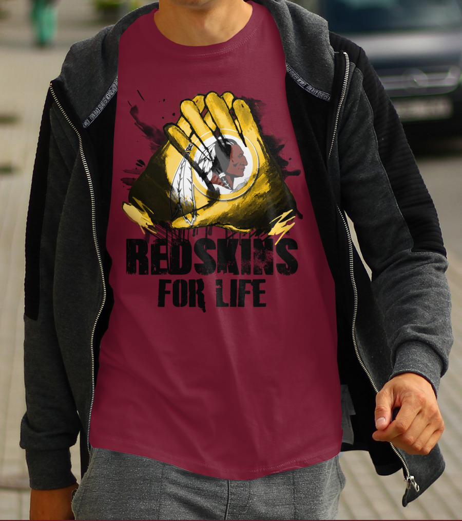 Redskins For Life T-Shirt