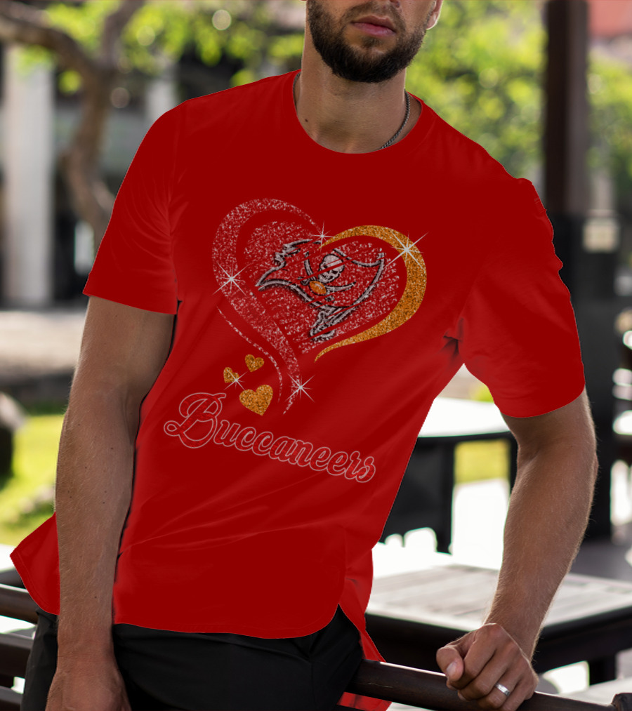 Buccaneers Heart T-Shirt