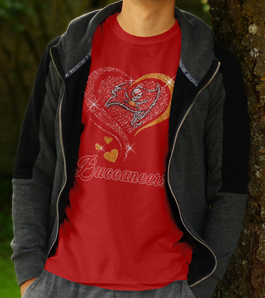 Buccaneers Heart T-Shirt
