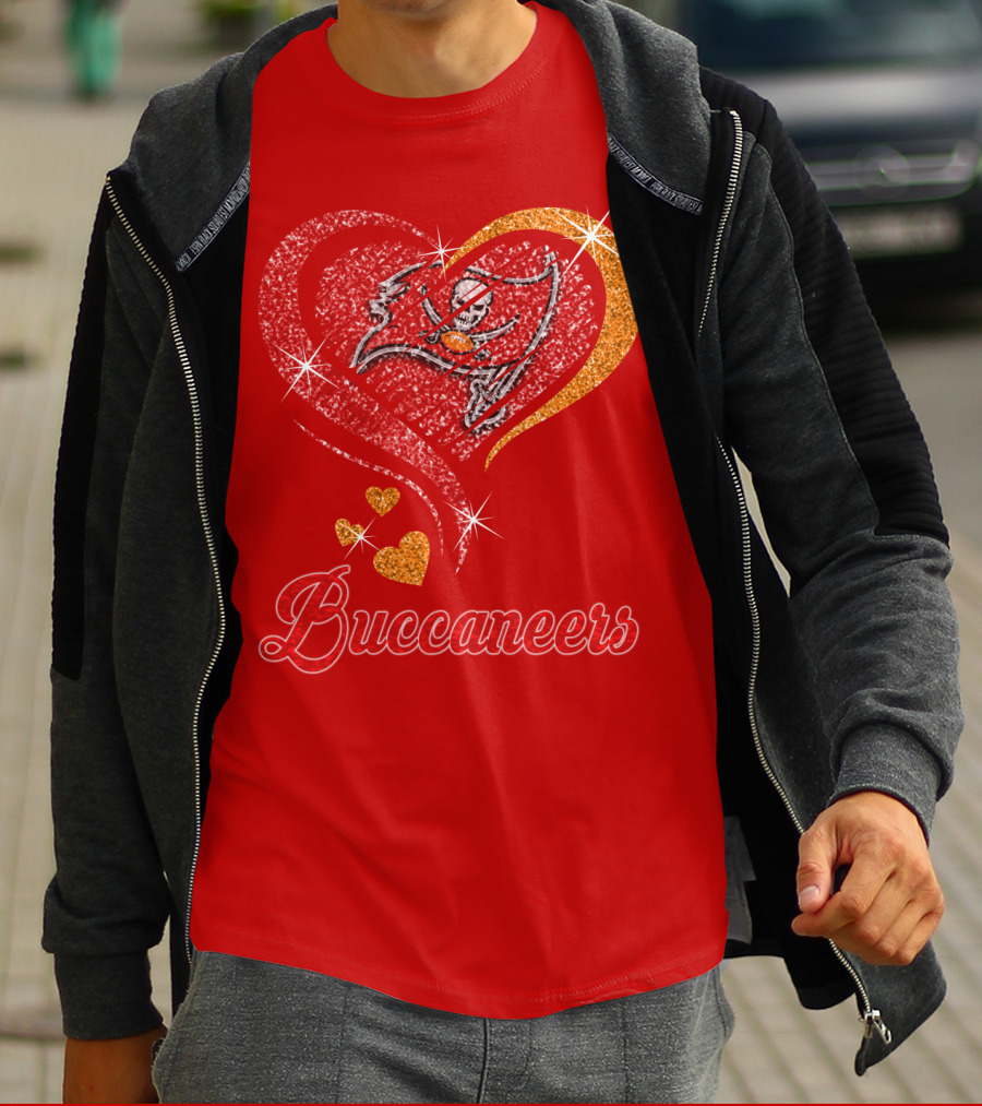 Buccaneers Heart T-Shirt