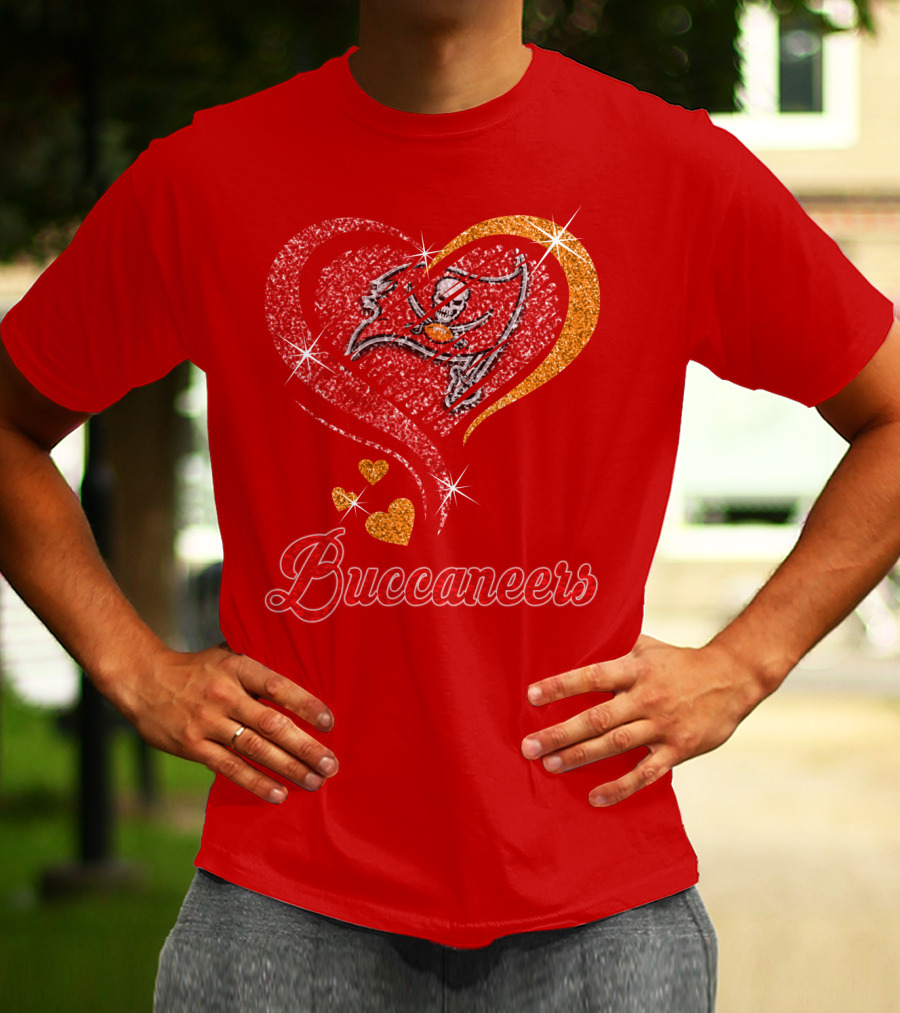 Buccaneers Heart T-Shirt