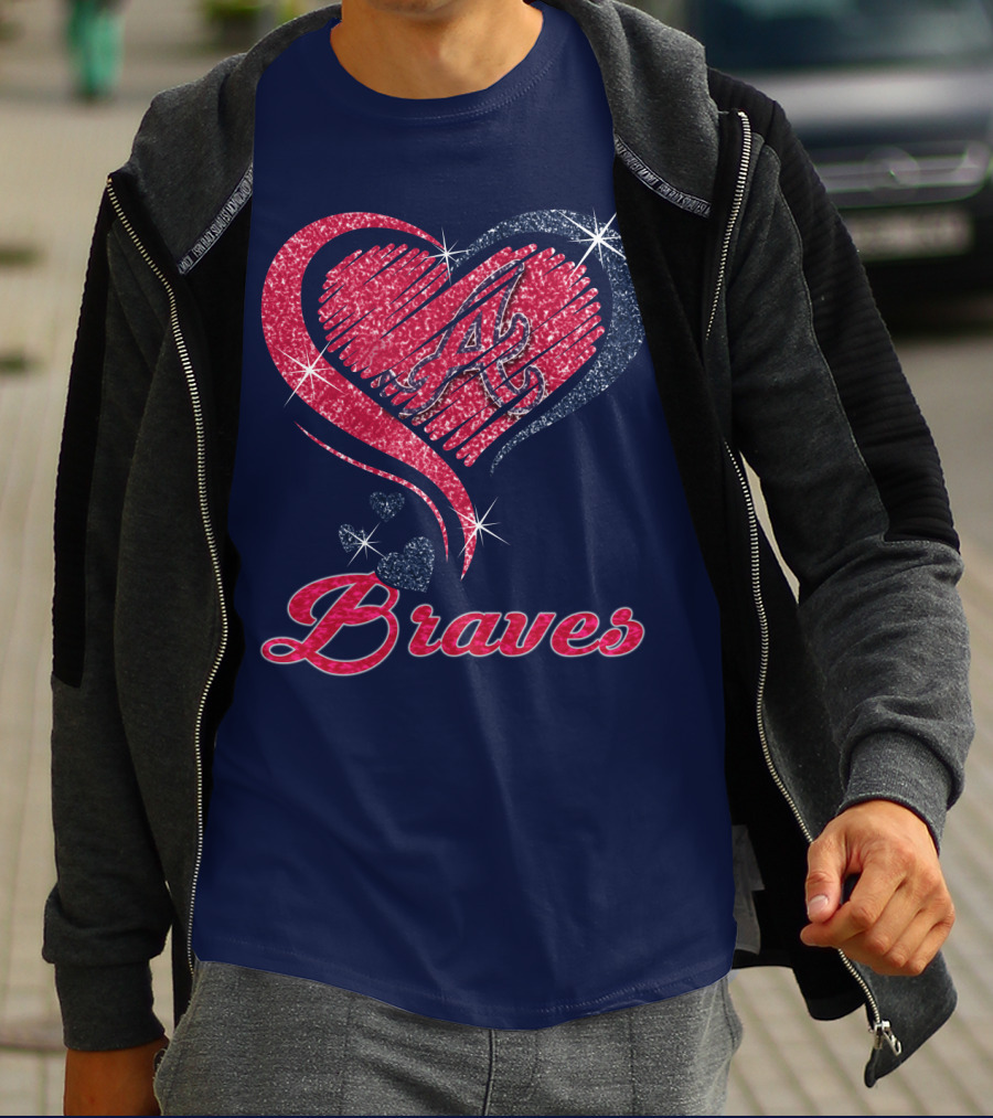 Braves Heart Atlanta T-Shirt