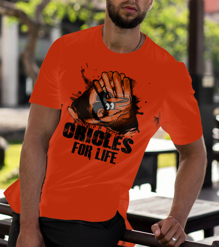 Oriioles For Life Baltimore Orioles T-Shirt