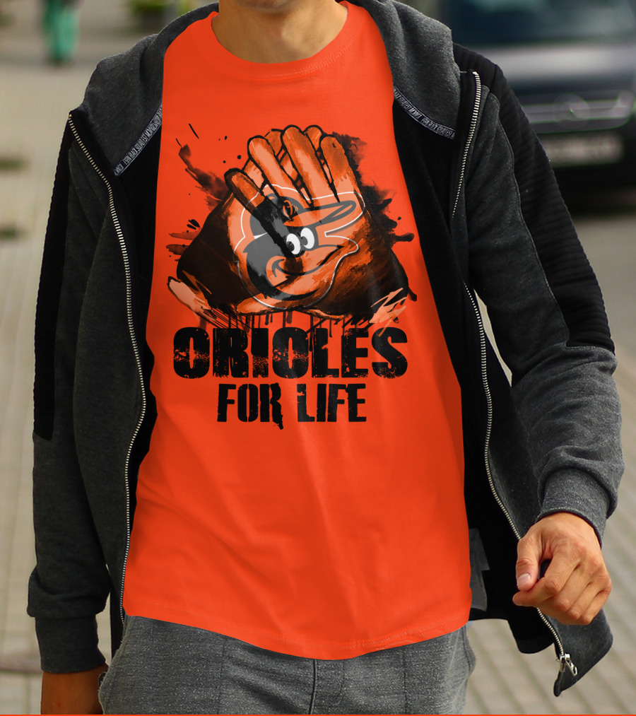 Oriioles For Life Baltimore Orioles T-Shirt