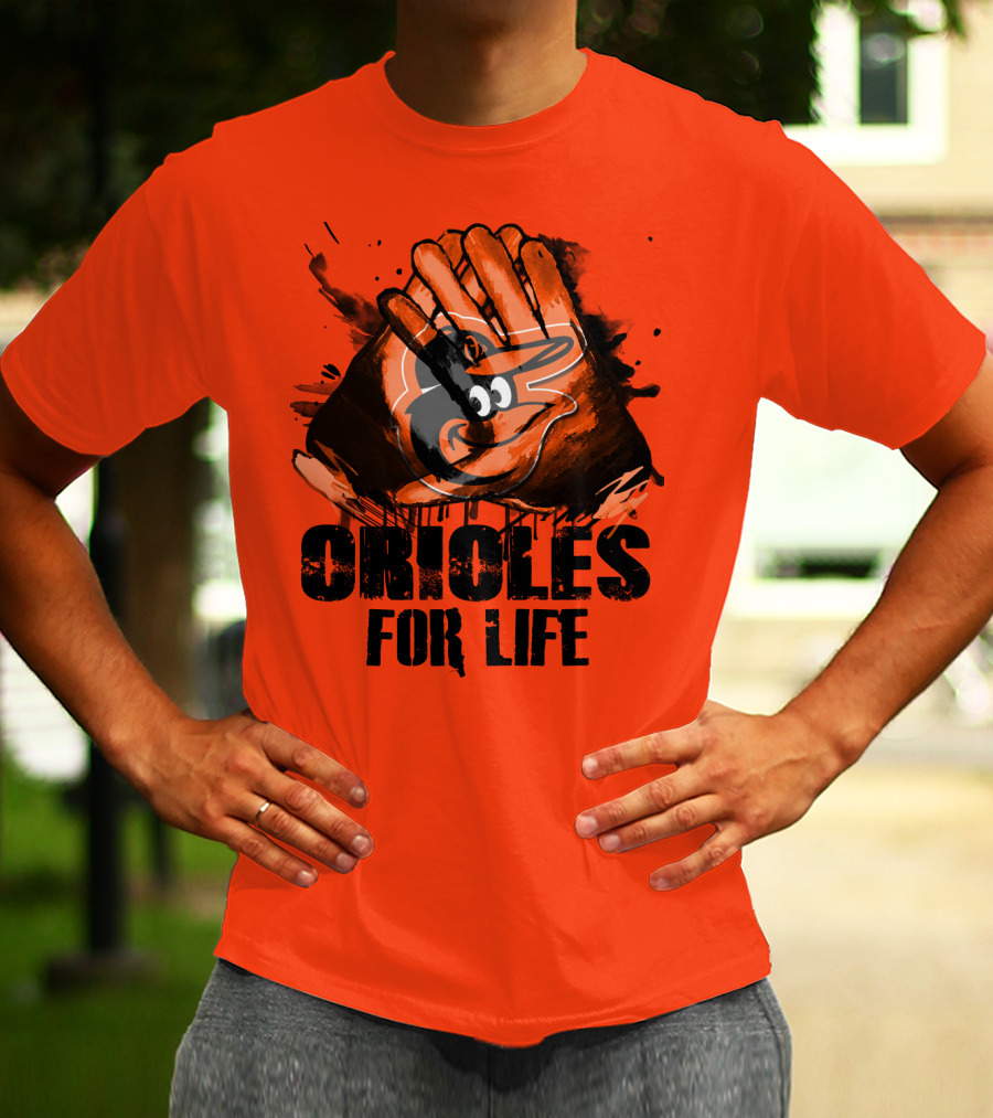 Oriioles For Life Baltimore Orioles T-Shirt