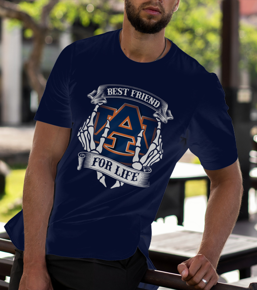 Best Friend For Life Auburn Tigers T-Shirt