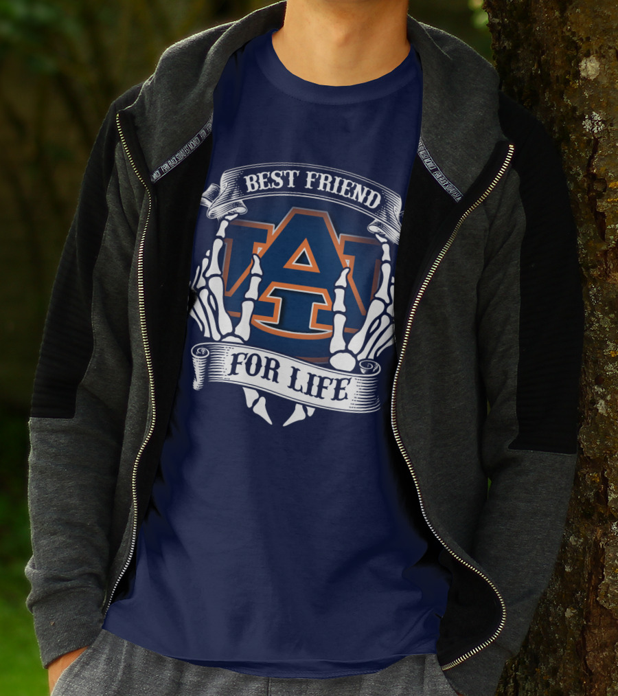 Best Friend For Life Auburn Tigers T-Shirt