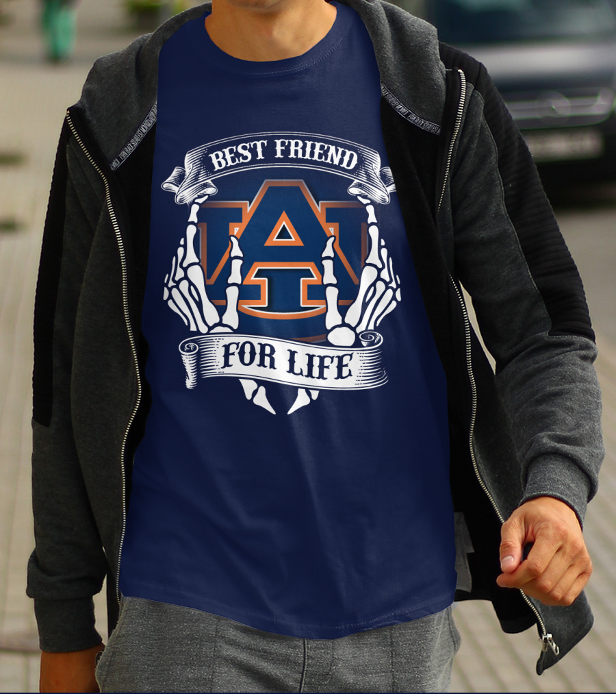 Best Friend For Life Auburn Tigers T-Shirt