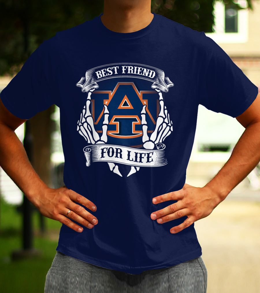 Best Friend For Life Auburn Tigers T-Shirt