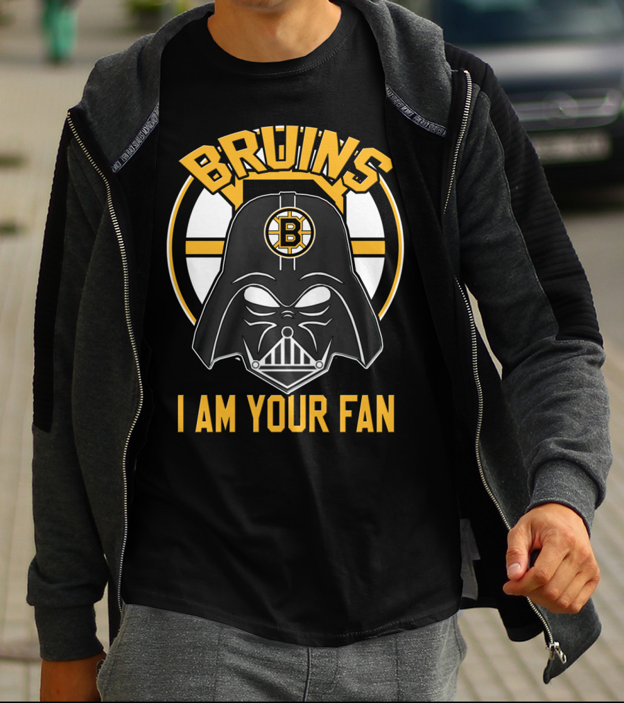 Bruins I Am Your Fan Darth Vader Boston Bruins T-Shirt
