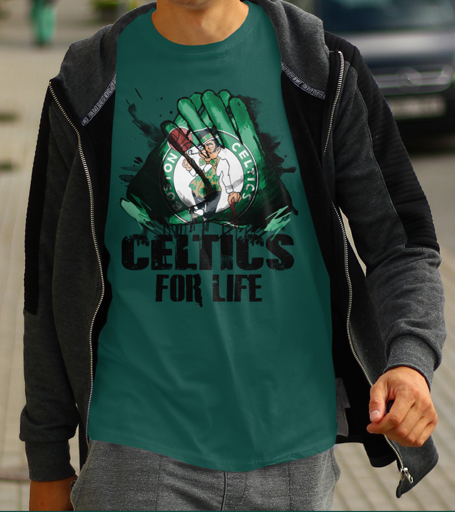 Boston Celtics For Life T-Shirt