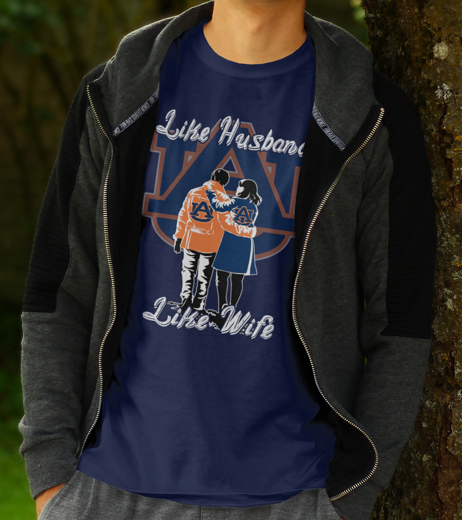 Like Husband Like Wife Auburn Tigers T-Shirt