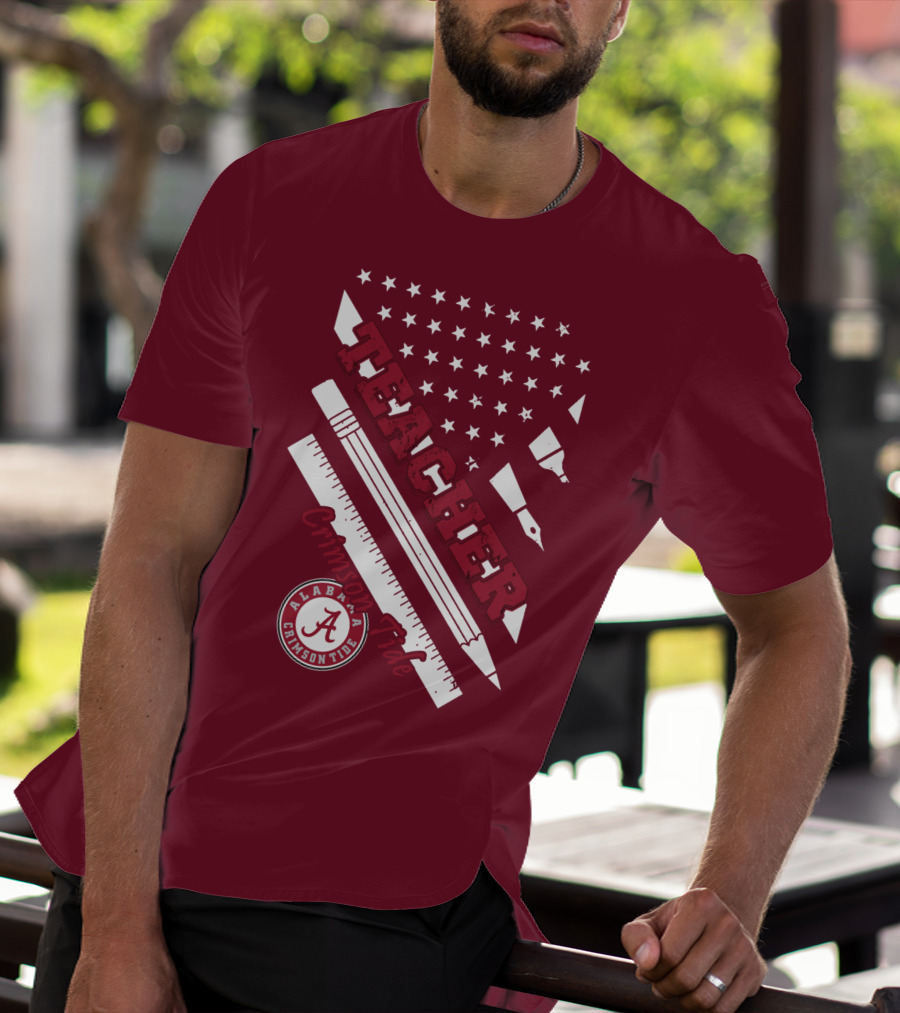 Alabama Crimson Tide Teacher T-Shirt