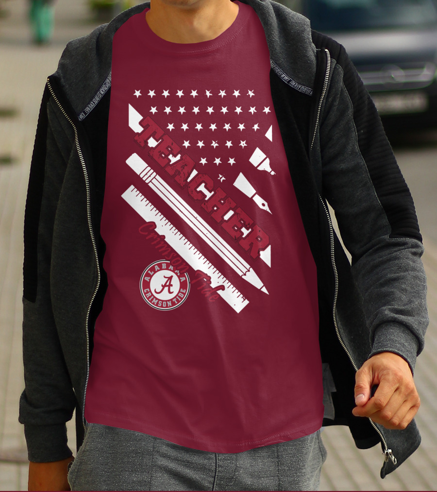 Alabama Crimson Tide Teacher T-Shirt