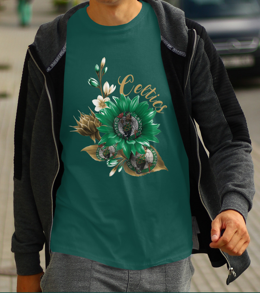 Celtics Boston Celtics Floral T-Shirt