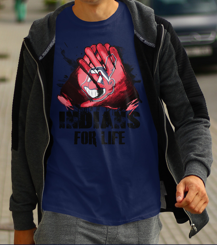 Cleveland Indians For Life T-Shirt