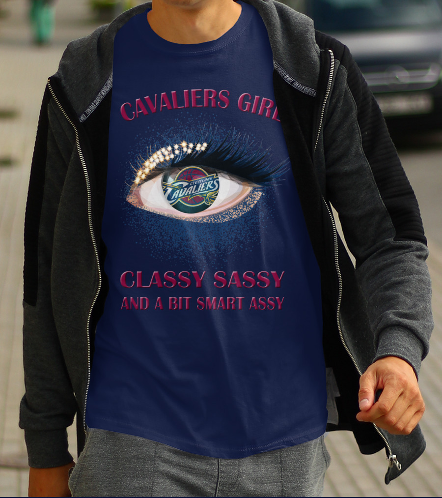 Cavaliers Girl Cleveland Cavaliers Classy Sassy And A Bit Smart Assy T-Shirt