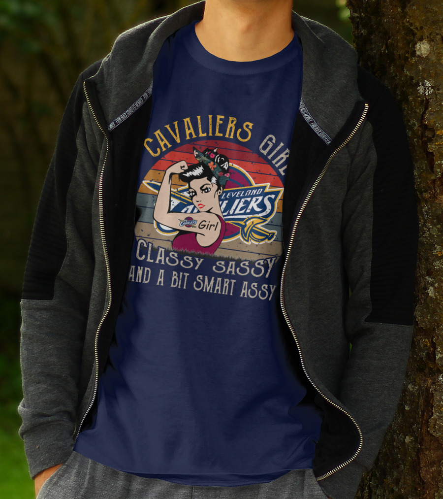 Cavaliers Cleveland Girl Classy Sassy And A Bit Smart Assy T-Shirt