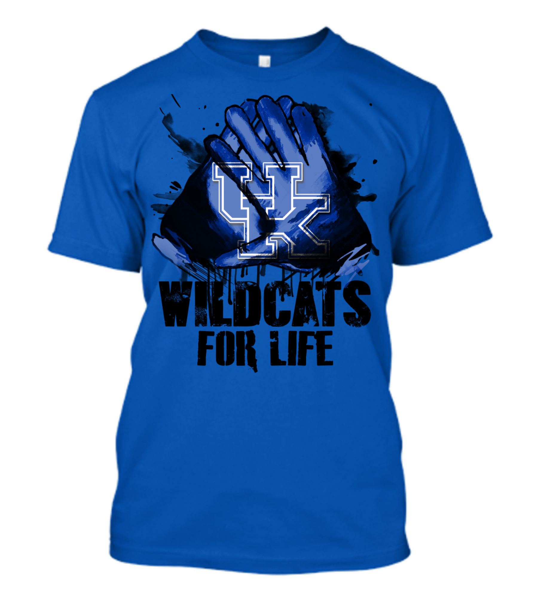 Kentucky Wildcats For Life Uk T-Shirt