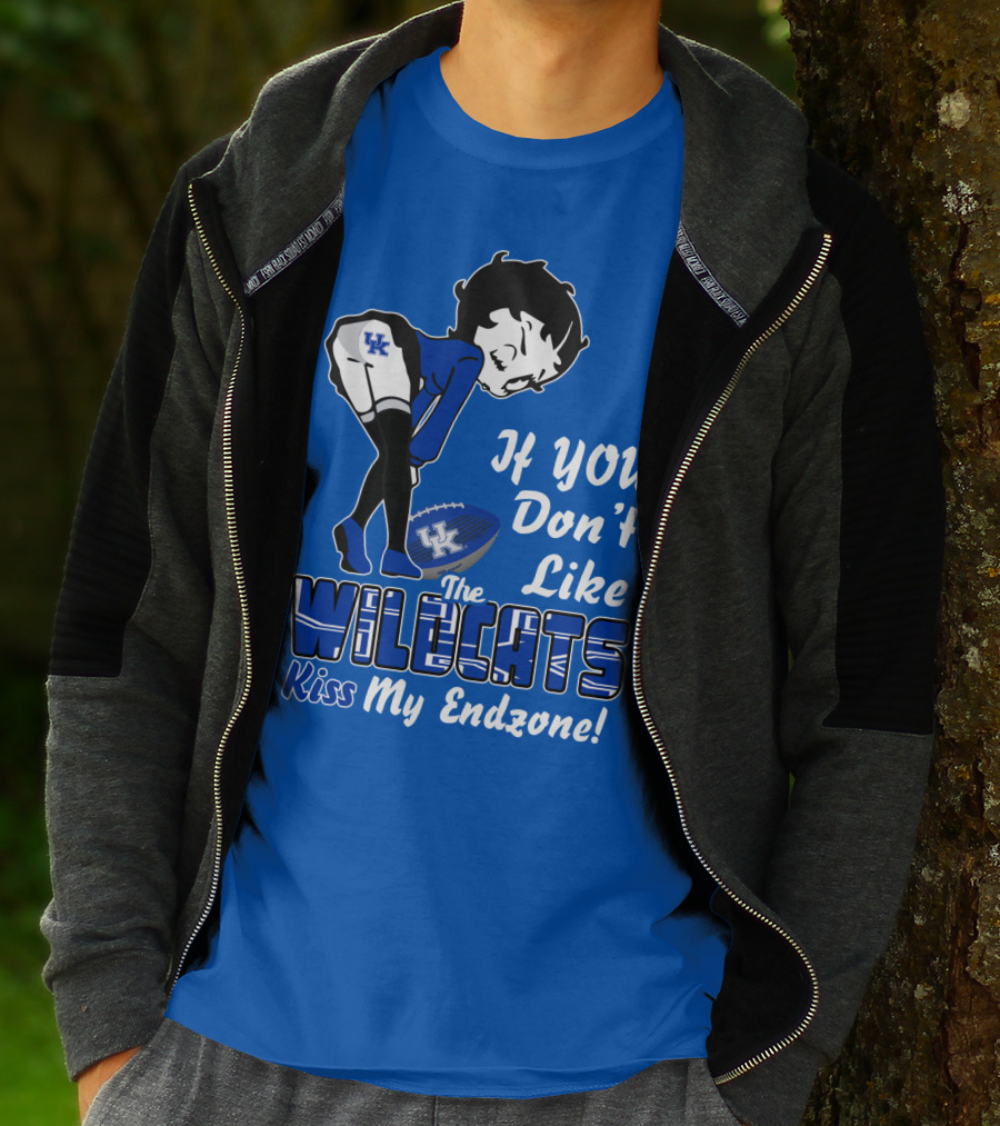 If You Don't Like The Wildcats Kiss My Endzone T-Shirt