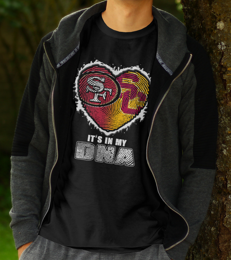 San Francisco Football Trojans It's In My Dna T-Shirt