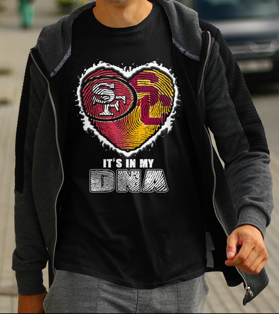 San Francisco Football Trojans It's In My Dna T-Shirt