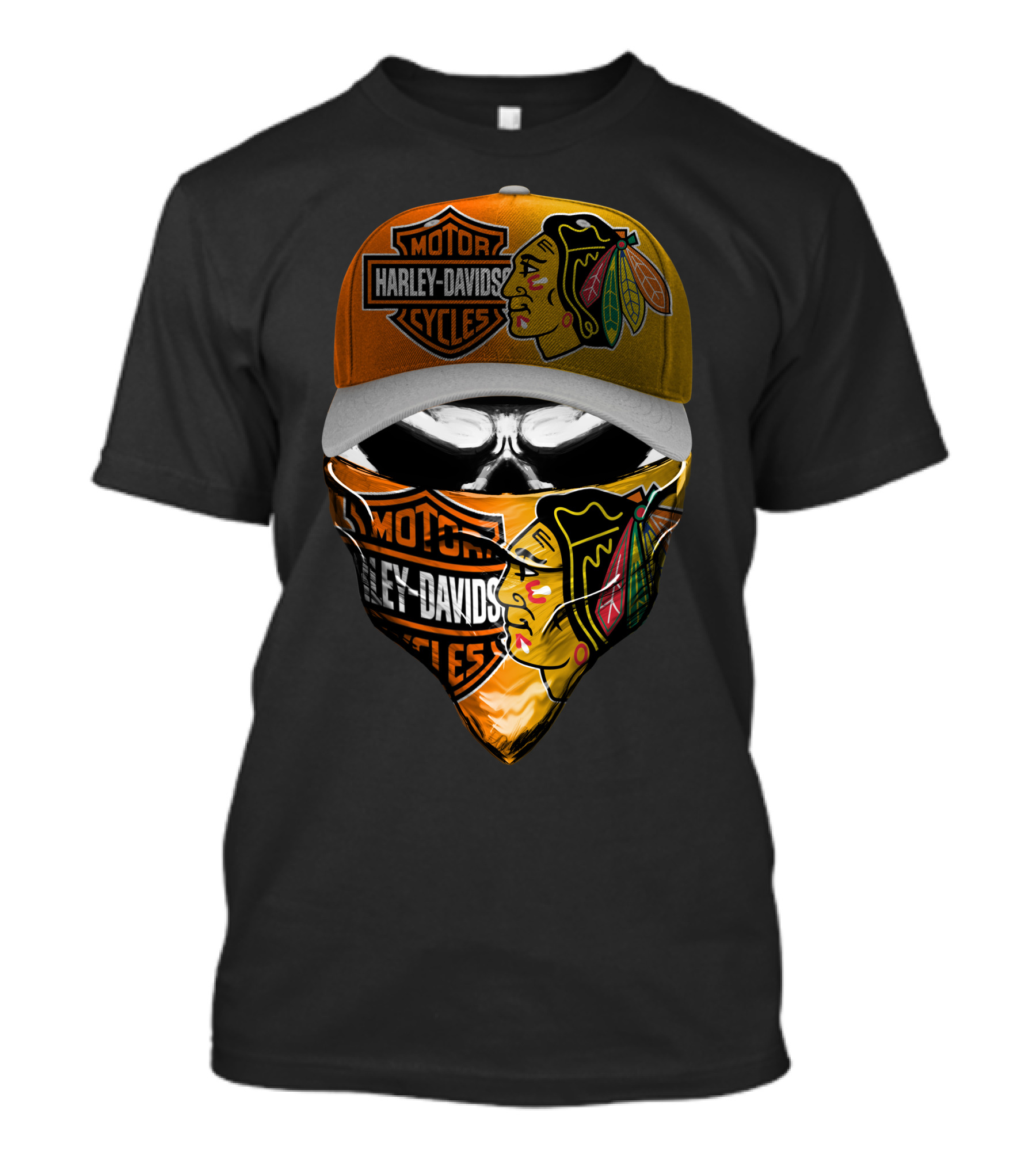 Harley Davidson Chicago Blackhawks T-Shirt