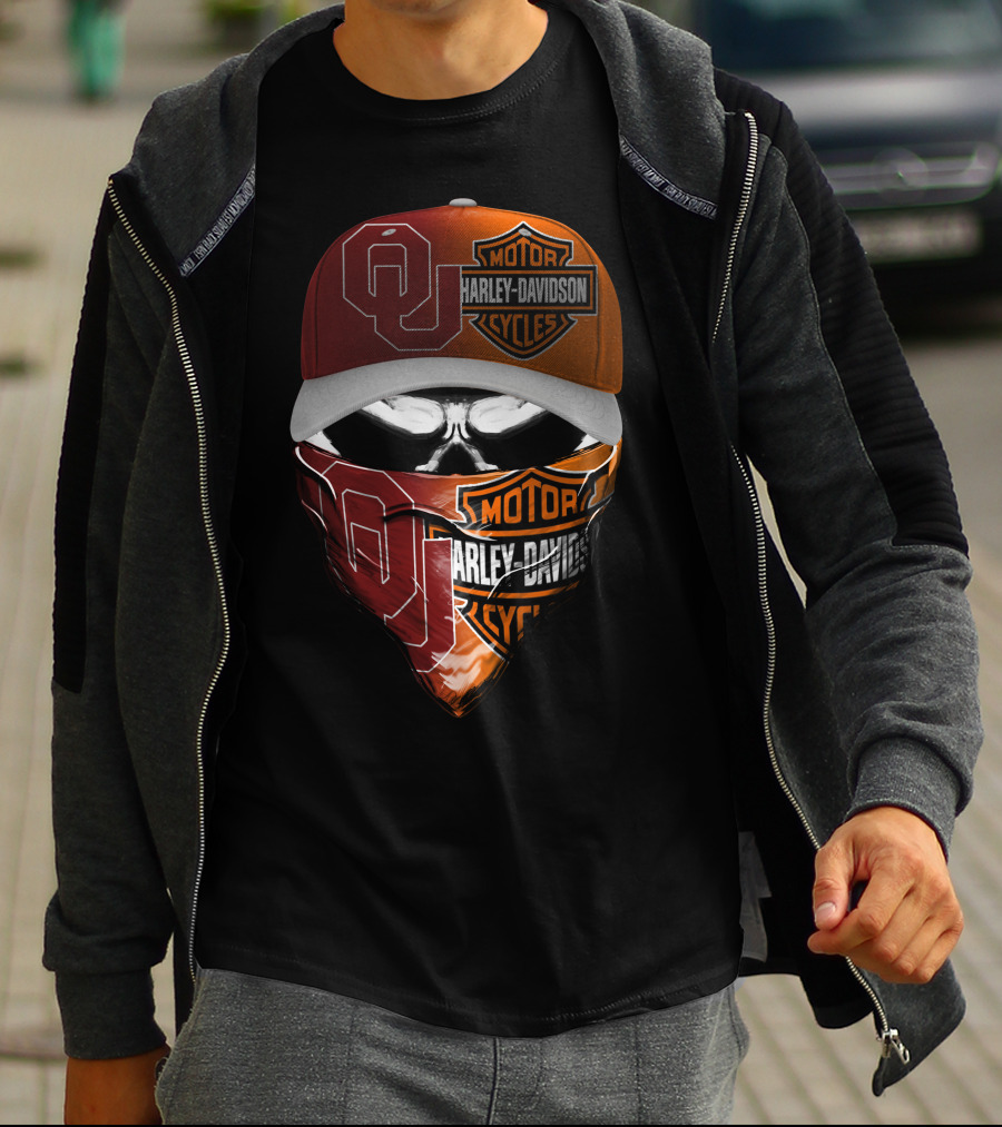 Harley Davidson Motor Oklahoma Sooners T-Shirt