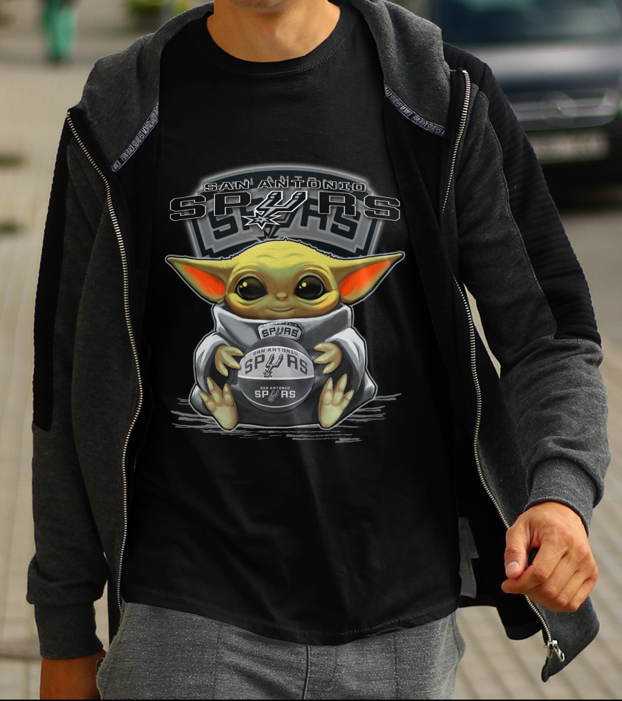 San Antonio Spurs Yoda 93 Baby Alien T-Shirt