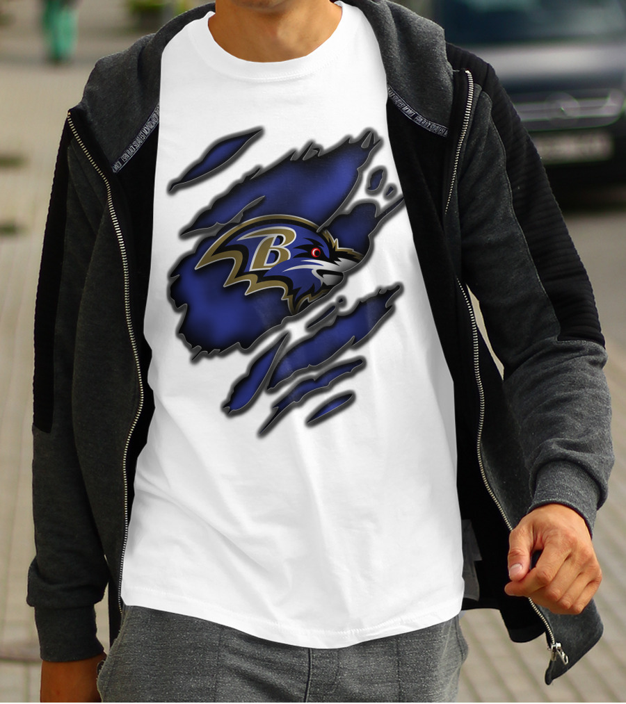 Baltimore Ravens Torn Claw T-Shirt