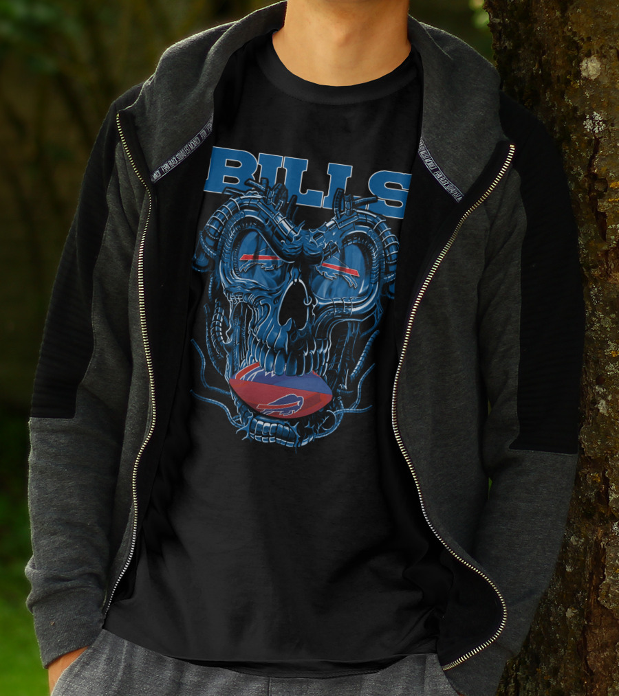 Bills Dragonskull Buffalo Bills T-Shirt