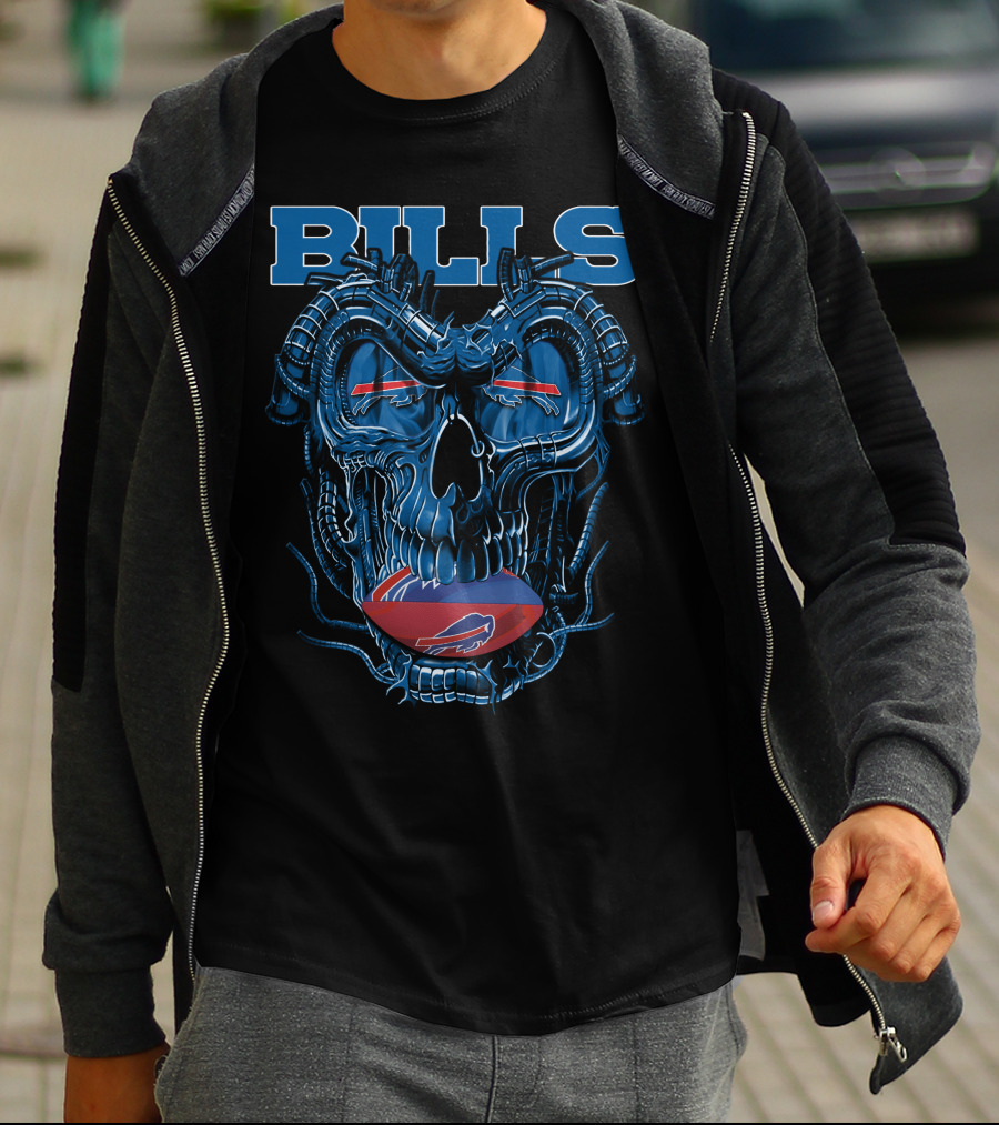 Bills Dragonskull Buffalo Bills T-Shirt