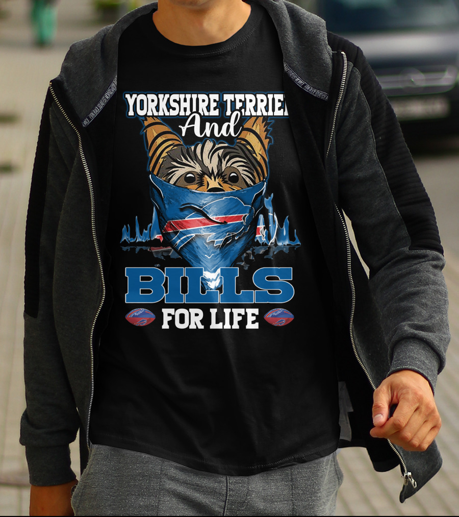 Yorkshire Terrier And Bills For Life T-Shirt